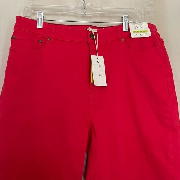 NWT Joules red super skinny jeans, size 12‎ - Picture 4 of 15